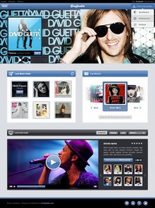 How to design an iPhone Music Template