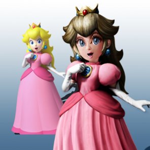 The Making of: Princess Peach Re-textured