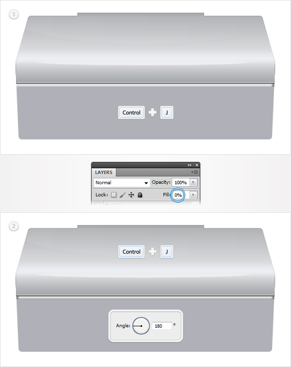 Draw a Detailed Printer Illustration From Scratch in Photoshop 19