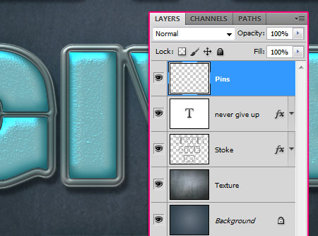 Turquoise Metallic Text Effect 26