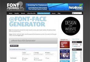 Always Generate Web-Safe Fonts When Using @font-face