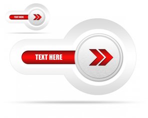 How To Make Red Arrow Button Vector in Photoshop