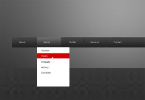 Make Black White Navigation Bar in Photoshop