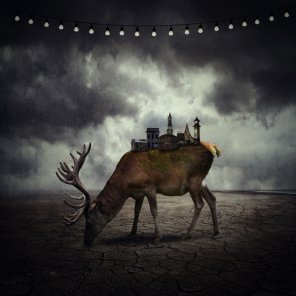 Photo Manipulate an Abstract Miniature City Wildlife Scene