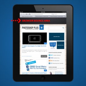 IOS Browser Bounce, How To Disable It!