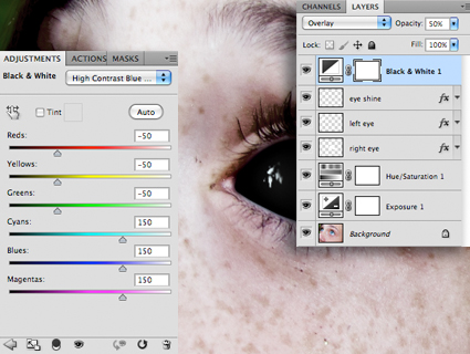 Inky Black Eyes Tutorial 19