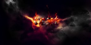 Create a Burning Metal Text with Melting Effect in Photoshop