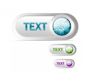 How To Create White Text Button in Photoshop