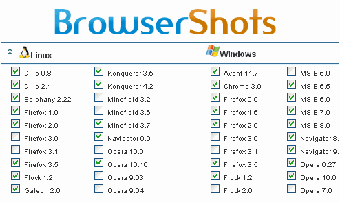 BrowserShots.org
