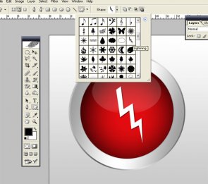 Learn To Make Glossy 3D Power Icon in Photoshop