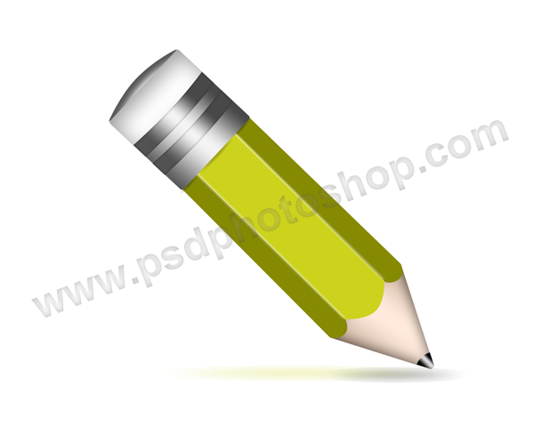 Learn How to make Pencil Icon in Photoshop 1