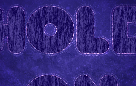 Purple Glow Text Effect 14