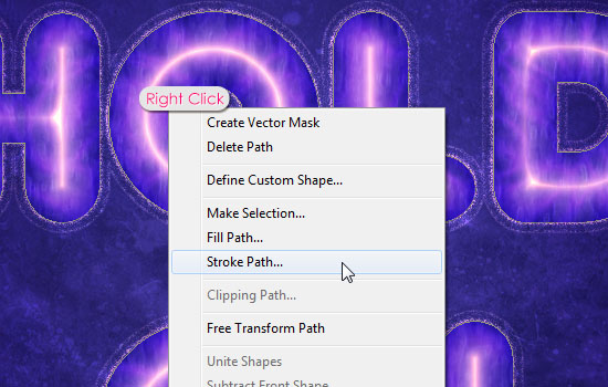 Purple Glow Text Effect 23