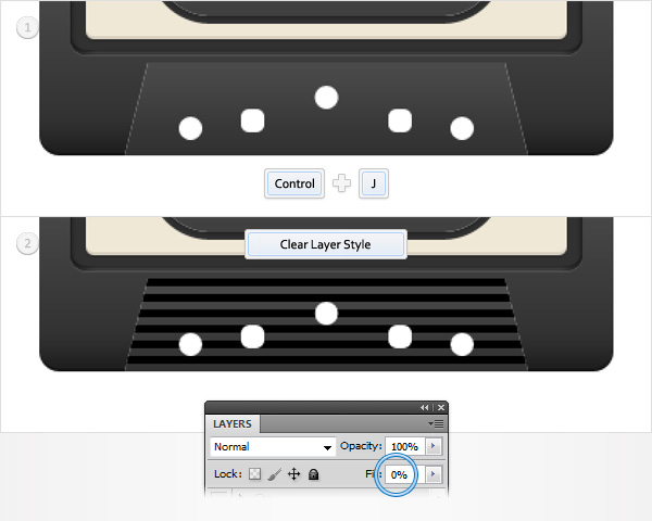 How to Create a Cassette Tape Illustration from Scratch in Photoshop 36