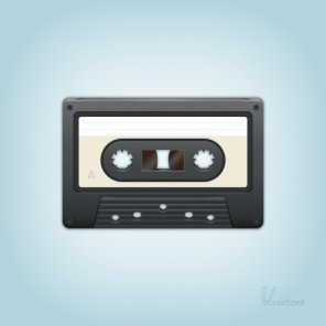 How to Create a Cassette Tape Illustration from Scratch in Photoshop