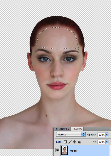 Demon Portrait Retouch Tutorial 3