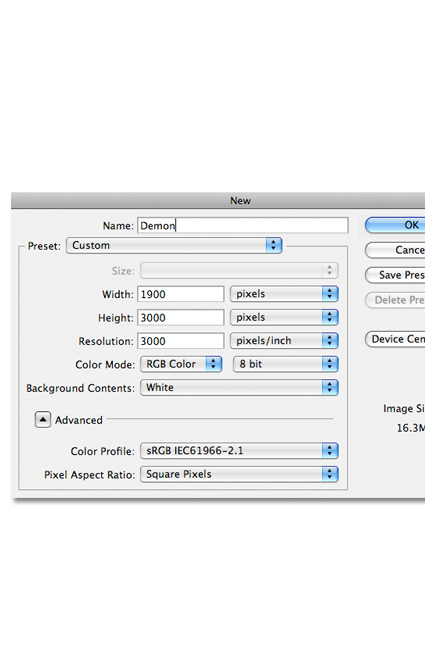 Demon Portrait Retouch Tutorial 23