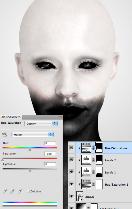 Demon Portrait Retouch Tutorial 31