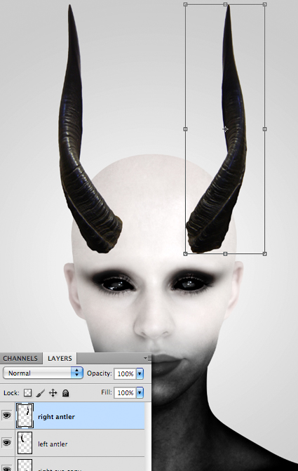 Demon Portrait Retouch Tutorial 39