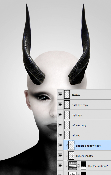 Demon Portrait Retouch Tutorial 42