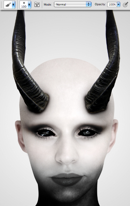 Demon Portrait Retouch Tutorial 43