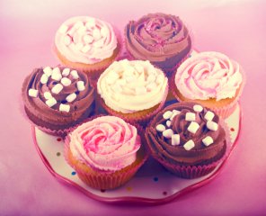 Cupcake Pink Photo Effect