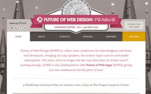 Future of Web Design (FOWD) is Arriving at Prague this November!