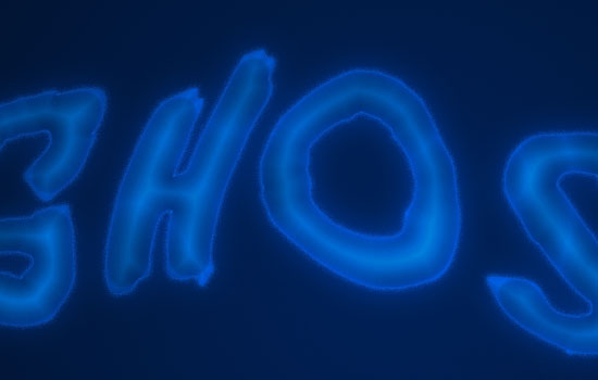 Ghostly Text Effect step 4