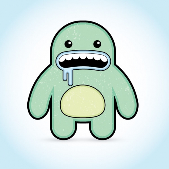 Fun Vector Monster Character Illustrator Tutorial