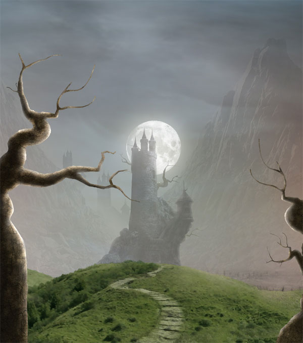 Create an Emotional Dreamscape Digital Photo Manipulation 50