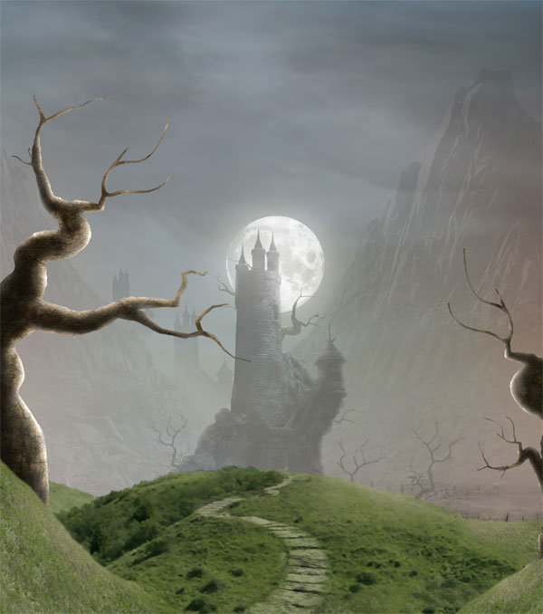 Create an Emotional Dreamscape Digital Photo Manipulation 53