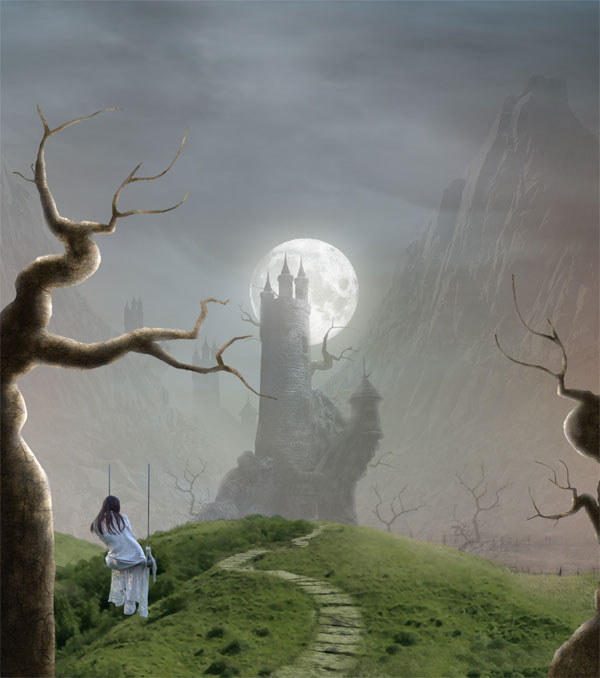 Create an Emotional Dreamscape Digital Photo Manipulation 56