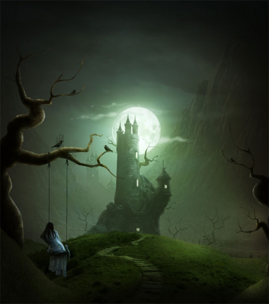 Create an Emotional Dreamscape Digital Photo Manipulation