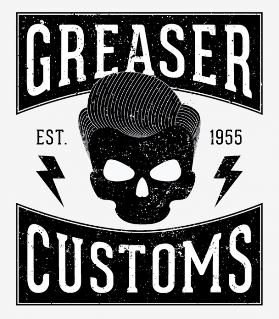 How To Create a Vintage Style Greaser T-Shirt Design