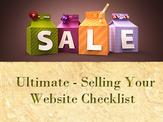 Ultimate - Selling Your Website Checklist