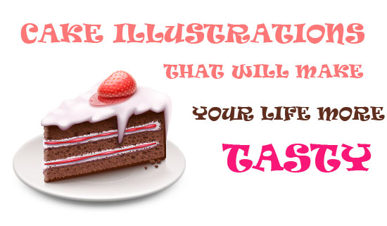 Cake Illustrations That Will Make Your Life More Tasty