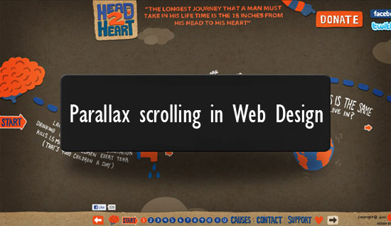 Parallax scrolling in Web Design: 20 Awesome Parallax Websites