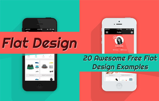 Flat Design: 20 Awesome Free Flat Design Examples