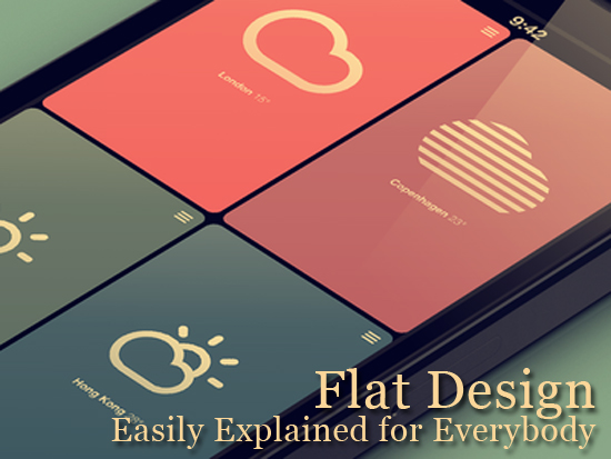Flat Design Easily Explained for Everybody