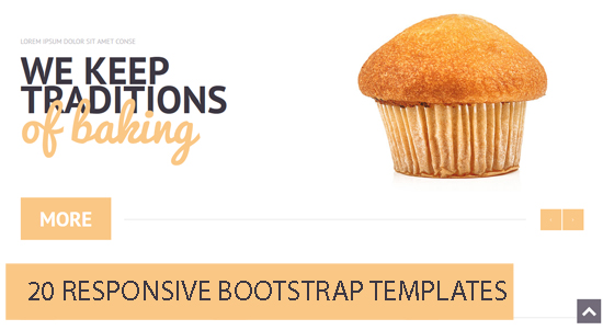 20 Responsive Bootstrap Templates