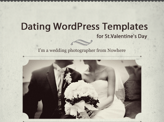 Dating WordPress Templates for St. Valentine's Day