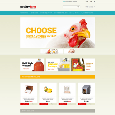 Poultry Farm Responsive PrestaShop Theme