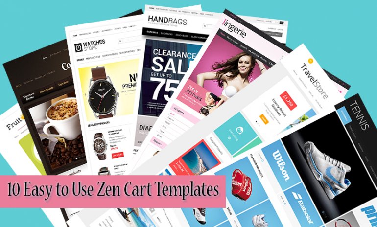 10 Easy to Use Zen Cart Templates