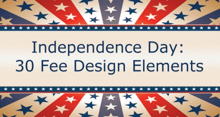 Independence Day: 30 Free Design Elements