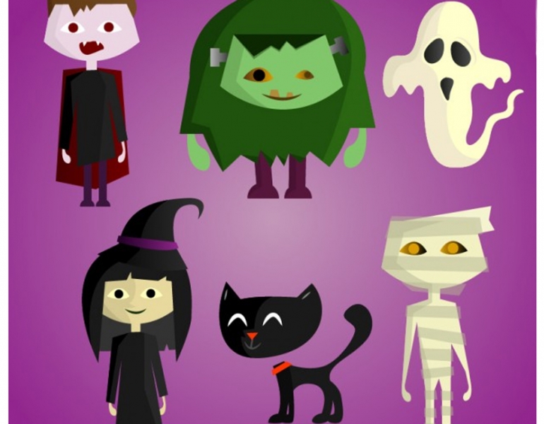 30+ Halloween-Themed Design Freebies 27