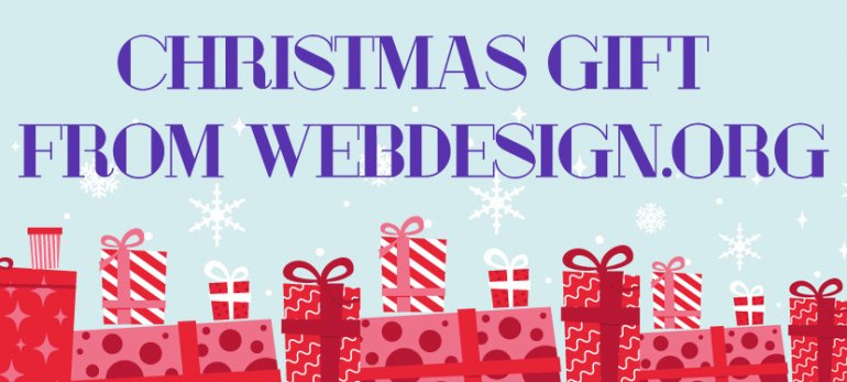 Christmas Gift From Web Design Library - 50% Off All TemplateMonster Web Templates