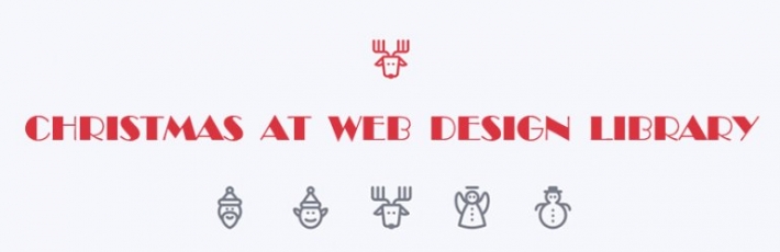 Christmas at Web Design Library