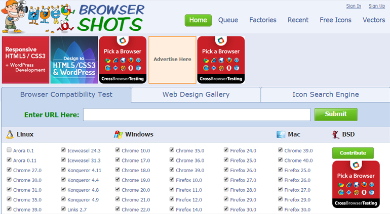 4 Great Cross-Browser Testing Tools 4