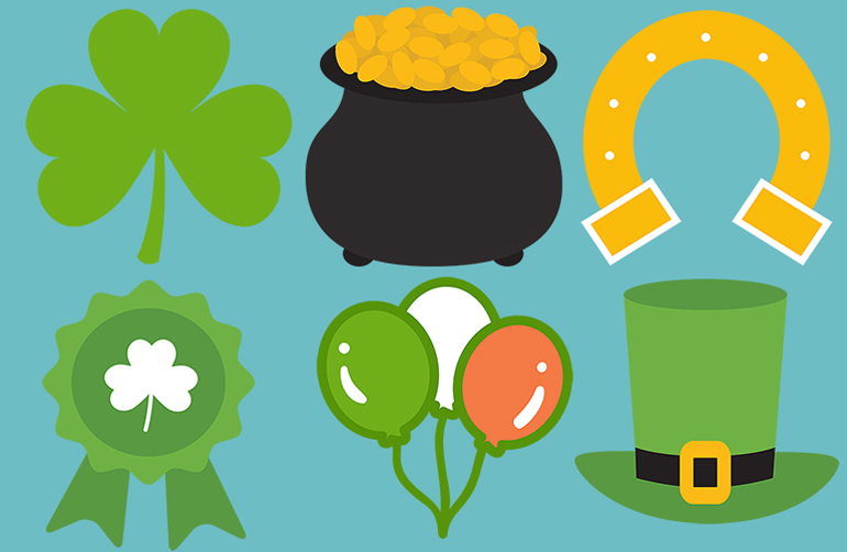 St. Patrick's Exclusive Freebie From Web Design Library 1