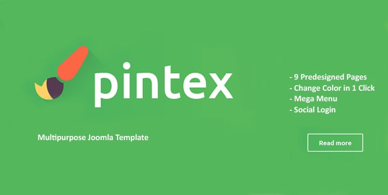 Meet the New Generation of Joomla Templates - Pintex!